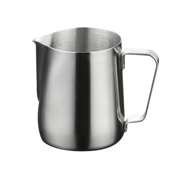 Latte Spout Pitcher Milk Frothing Mug Coffee Cup Stainless Steel Foam Container